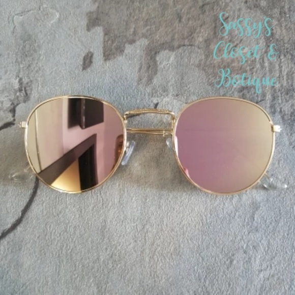 LAST 1🔥Round mirrored rose gold aviator - Picture 7 of 8